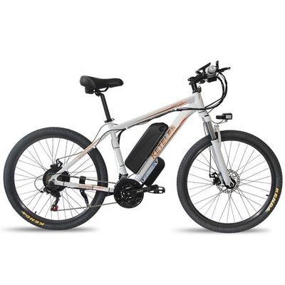 کیفیت  1000W 17.5AH Electric Mountain Bike 26" Mountain E-bike Rear Hub Motor Aluminum Alloy کارخانه