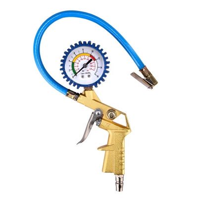آلومینیوم لاستیک اتوماتیک هوا پرتاب اسلحه فشار تایر دیجیتال 200 PSI فشار حداکثر