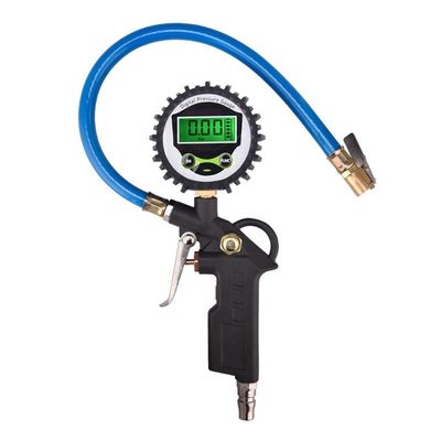 آلومینیوم لاستیک اتوماتیک هوا پرتاب اسلحه فشار تایر دیجیتال 200 PSI فشار حداکثر