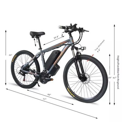 48V 18Ah باتری لیتیوم دوچرخه کوهستانی الکتریکی 250W موتور 26 اینچ E-Bike EU Warehouse