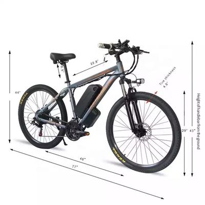 48V 18Ah باتری لیتیوم 1000W موتور 29&quot; دوچرخه کوهستانی الکتریکی با عرض 26 * 1.95 لاستیک