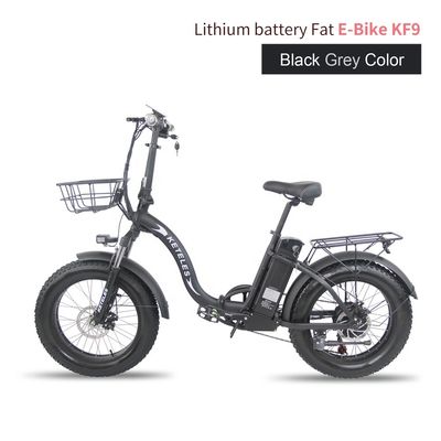 موتور 250W 15AH باتری لیتیوم دوچرخه برقی تاشو با یک لاستیک چاق 20x4.0 اینچی