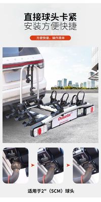 لوگو سفارشی Universal Folding Rear Bike Carrier Rack برای دوچرخه های جاده ای و کوهستانی