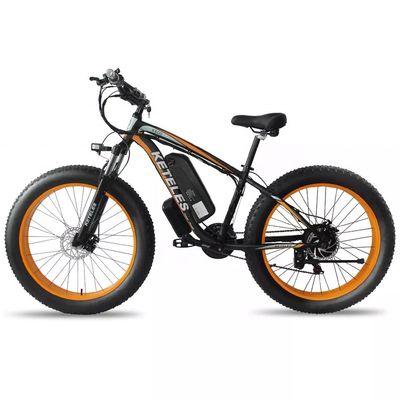 1000W موتور 18AH باتری 26&quot; چاق تایر دوچرخه برقی دامنه در هر قدرت 31 60 کیلومتر