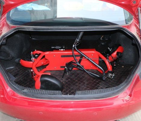 48V10 اینچ اتومبیل الکتریکی قابل حمل تاشو شهری حرکت مینی اسکوتر برای رفت و آمد در شهر