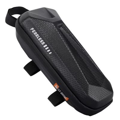 WEST BIKING 1-1.5L کیسه دوچرخه ضد آب EVA پوسته سخت و 145g برای قاب دوچرخه جاده ای
