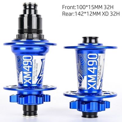 2021 دوچرخه هاب XX1 XD 12Speed Cassette هاب های بدنه Koozer XM490PRO مهر و موم شده 4 حامل هاب دوچرخه کوهستانی QR Thru 28 32 36 سوراخ Xdr
