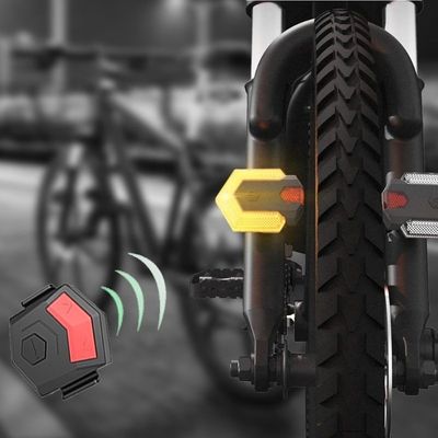 کنترل از راه دور بی سیم چراغ LED نشانگر مسیر چراغ هشدار دوچرخه سواری برای مسافران