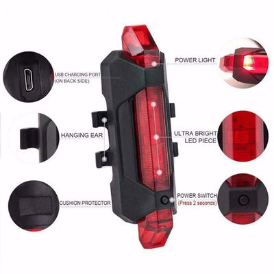 چراغ جلو چراغ عقب چراغ USB LED شارژ قابل دوچرخه دوچرخه چراغ مجموعه برای دوچرخه کوهستانی