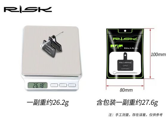 RISK MTB دوچرخه فلز ترمز دیسک ترمز هیدرولیک سرامیکی برای شیمانو B01S M315 355 395