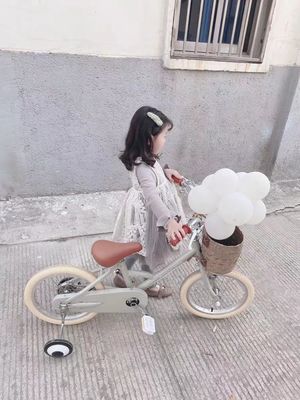 چرخ آلیاژ INS سبک 16 اینچ رترو دوچرخه کودکان تک سرعت برای کودکان 4-8 ساله