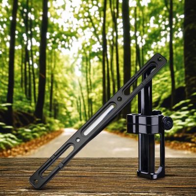 دارنده بطری دوچرخه نقره ای با آداپتور قفس بطری دوچرخه آلایونی قابل تنظیم