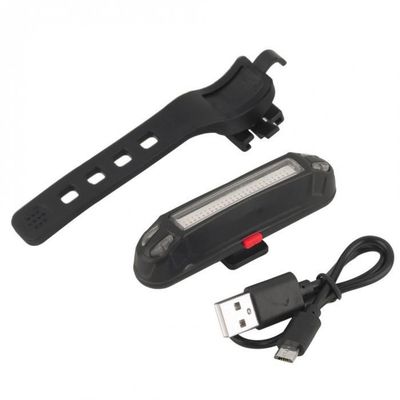 لامپ ال ای دی USB قابل شارژ مجدد دوچرخه دم ستاره دنباله دار برای نصب ABS PC قرار دادن صندلی
