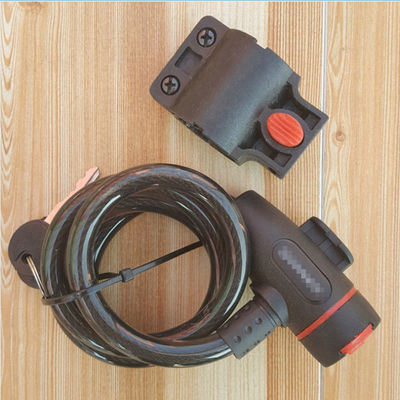 ضد سرقت دوچرخه قفل امنیت سیم کشی فولاد ضد زنگ برای قلعه موتورسیکلت دوچرخه دوچرخه دوچرخه با 2 کلید