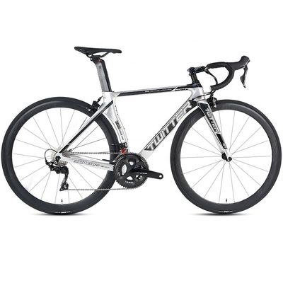 دوچرخه جاده ای 16 سرعت کربن R2000-700C دوچرخه مسابقه ای با فیبر کربن کامل با طول 1.7m