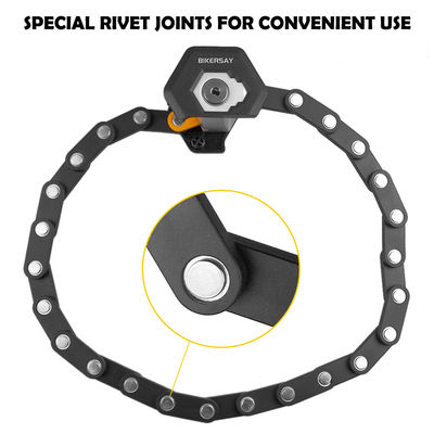 دوچرخه کوهستانی دوچرخه جاده ای قفل تاشو ضد سرقت 85 سانتی متر با 3 کلید