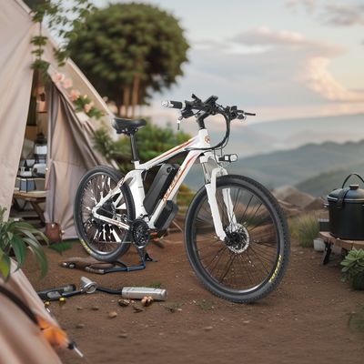 تجربه قدرت 26 اینچ حرفه ای K820 کوهستان E-Bike 48V 350W موتور هاب عقب