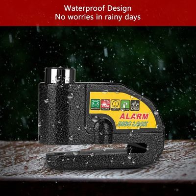 110dB آلارم لرزش دوچرخه قفل موتورسیکلت برای ضد سرقت امنیت ضد آب