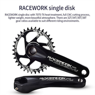 RACEWORK 32T 34T 36T 38T حلقه زنجیره ای برای MTB GXP Crank 170mm و 68MM